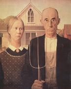 American Gothic (nn03) Grant Wood